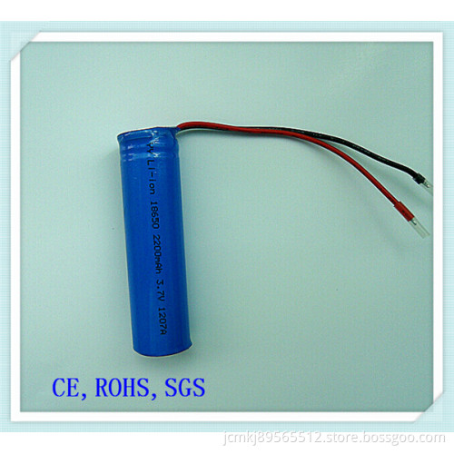 Lithium Ion 18650-2200mAh Battery Pack for Audio, Loudspeaker, Lithium Battery Pack, Battery